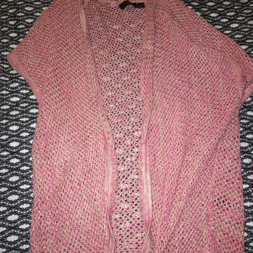 Pink Cardign From Express